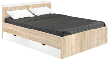 Кровать Вайт 1400 с ящиками (без матраца), Боровичи мебель