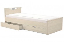 Кровать Мелисса 900 с двумя спинками с ящиками, Боровичи Мебель